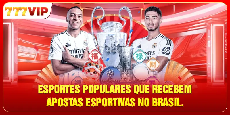 Esportes populares que recebem apostas esportivas no Brasil