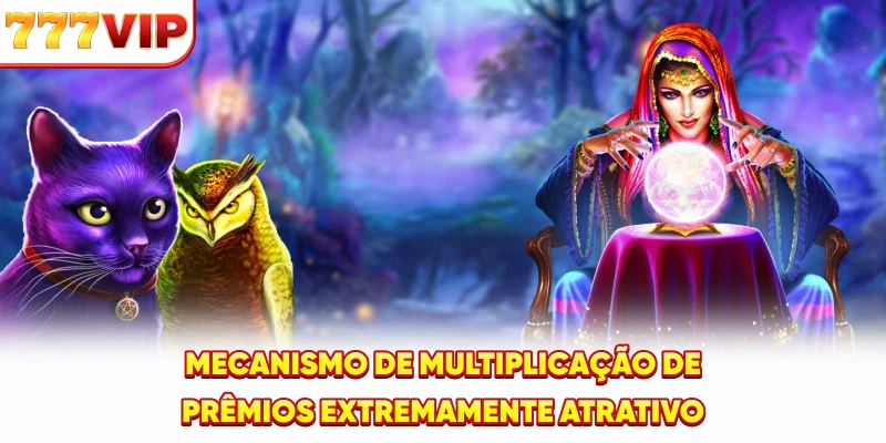 Mecanismo de multiplicação de prêmios extremamente atrativo